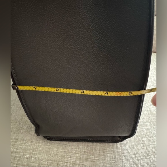 Stylish Gray Leather Tote Bag ,WRANGLER BRAND! - Picture 10 of 11